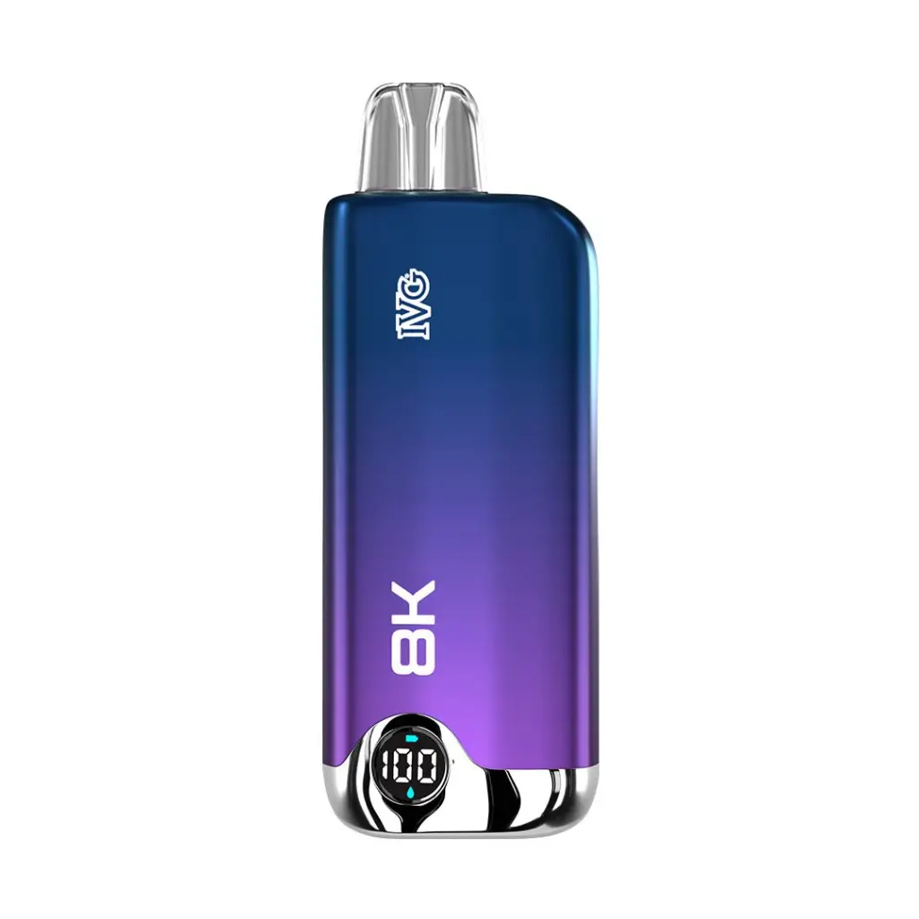 IVG 8k BLUEBERRY & COTTON CANDY ICE 8000 Puffs 35MG Disposable