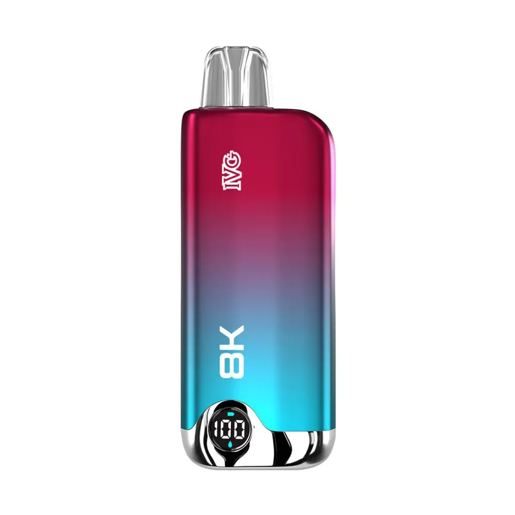 IVG 8k WATERMELON COTTON CANDY ICE 8000 Puffs Disposable