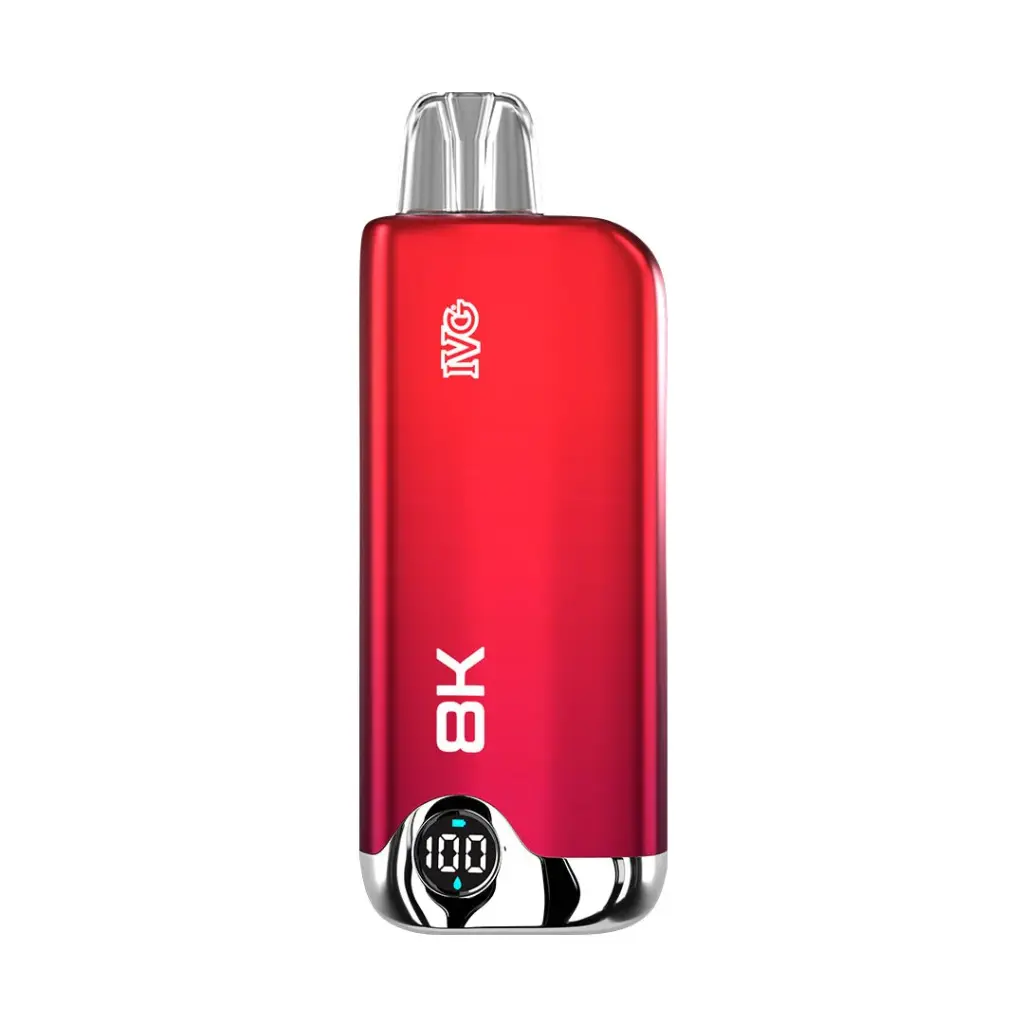 IVG 8k RED APPLE ICE 8000 Puffs 35MG Disposable
