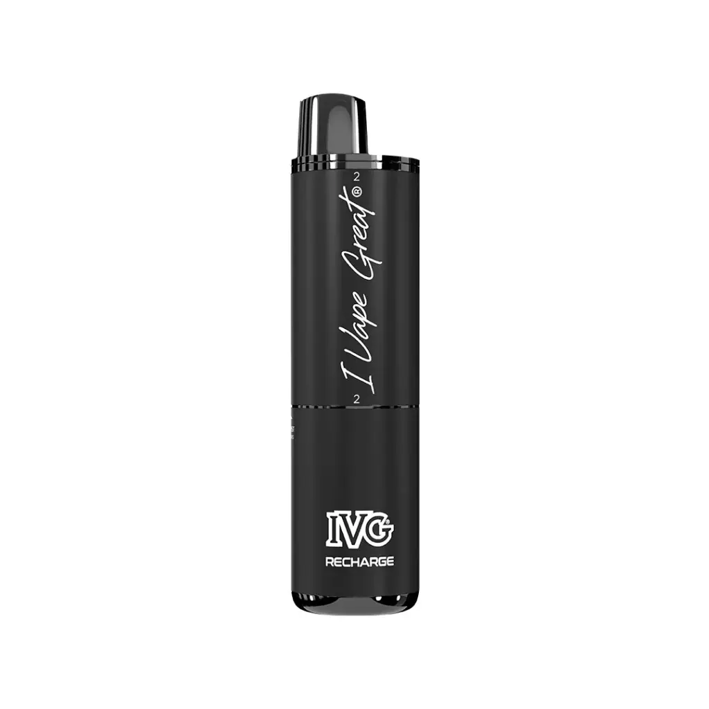 IVG Recharge Black 4 Flavors in One Device Closed Pod System