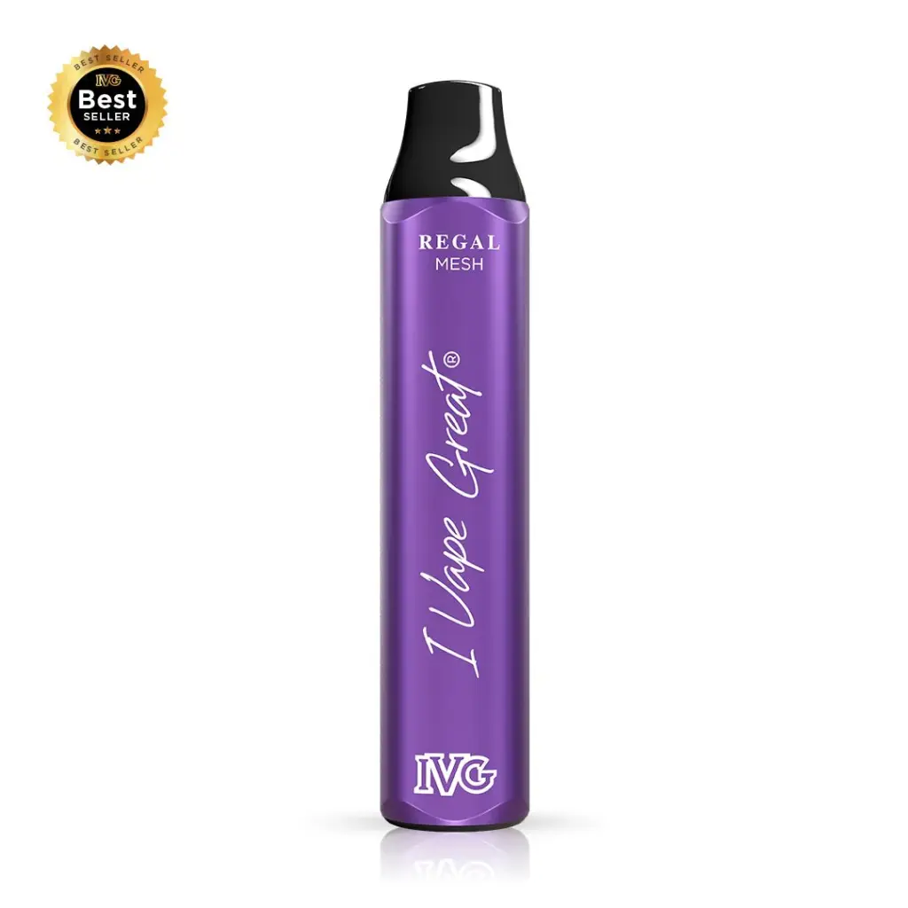 IVG Regal, Aloe grape Ice, Nicotine 20mg, 6000 Puffs, Disposable, Rechargeable